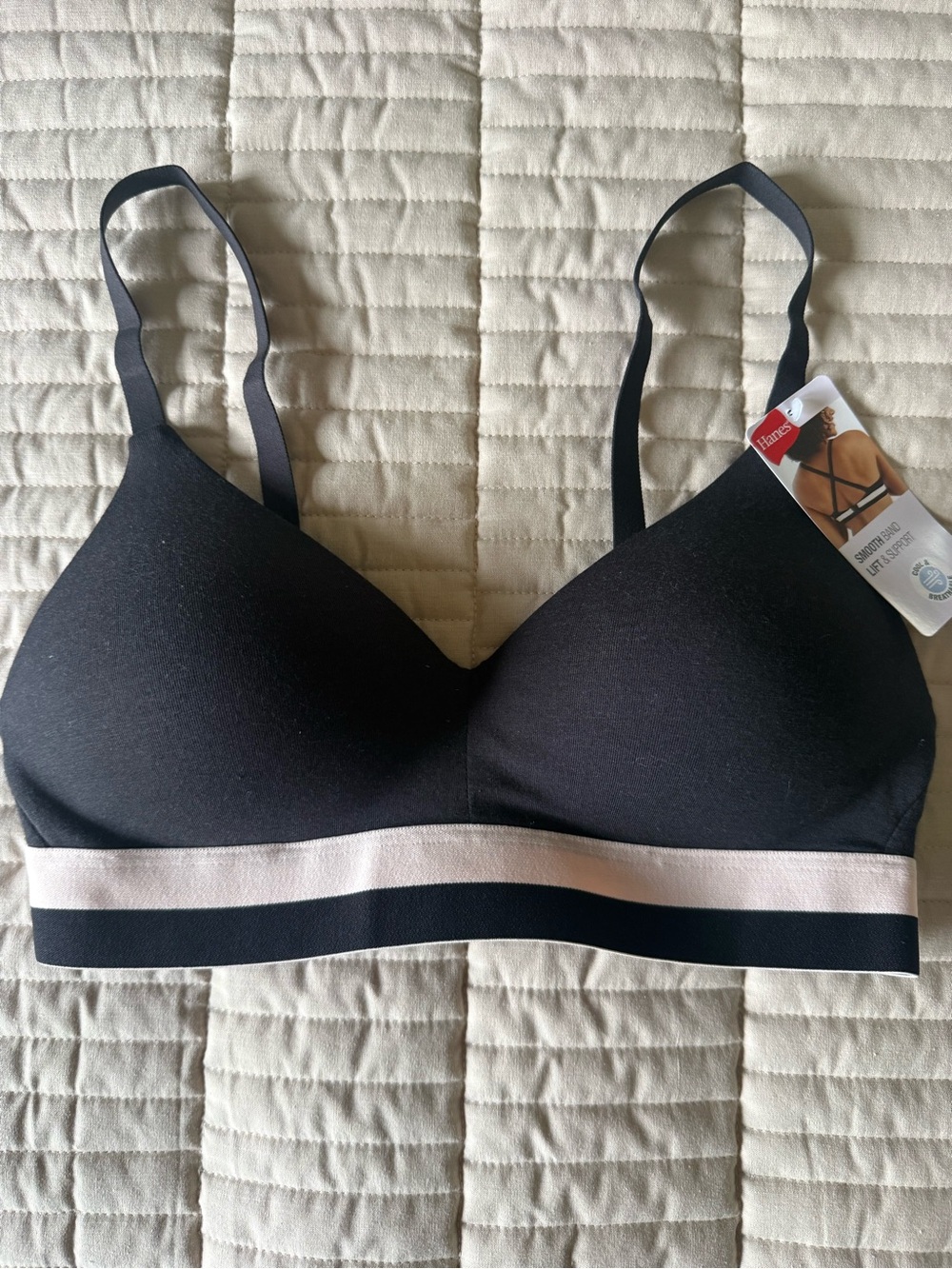 Hanes smooth band bra